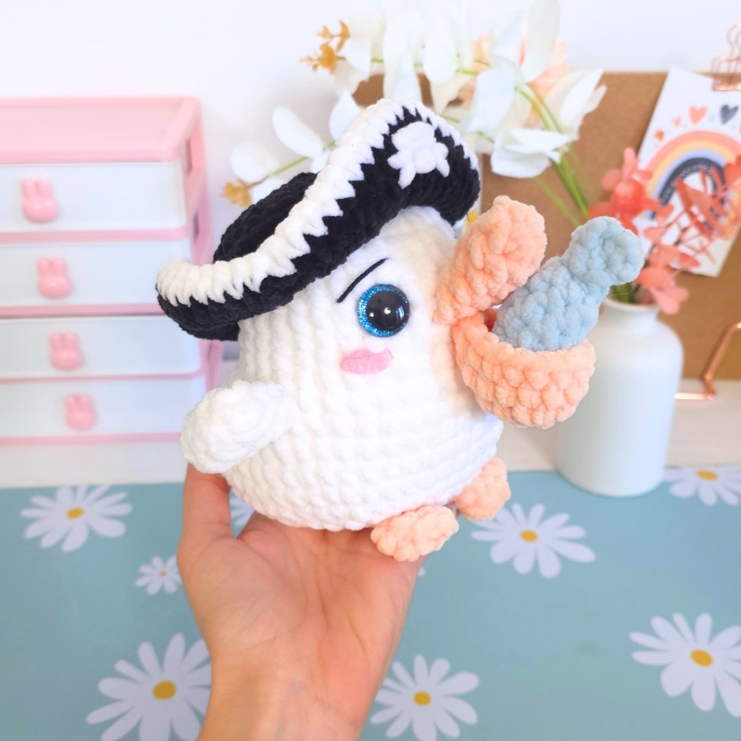 Cute Pelican Toucan 2-in-1 Low-Sew Amigurumi Crochet Pattern PDF - HUGurumi