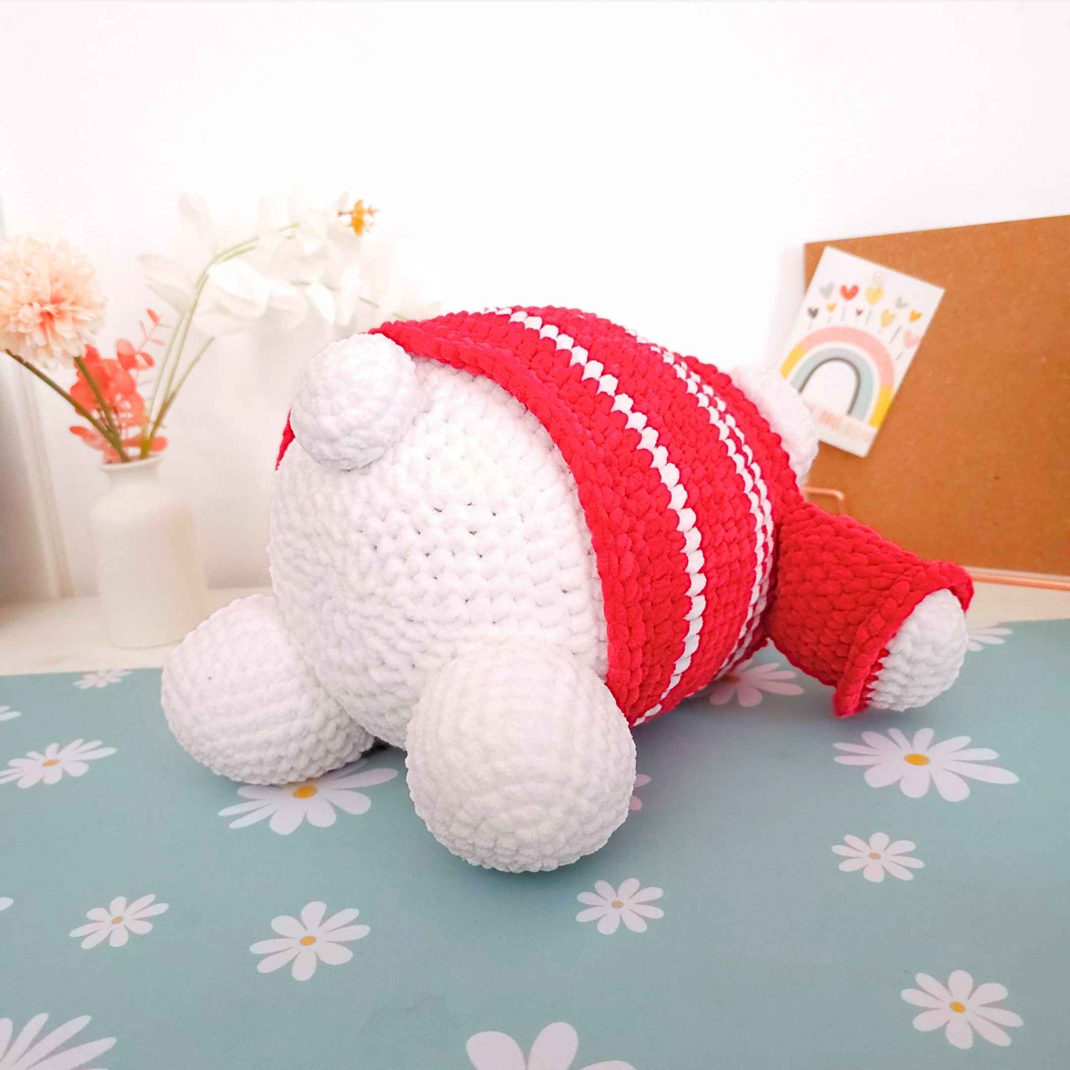 Cute Polar Bear Amigurumi Crochet Pattern PDF - HUGurumi