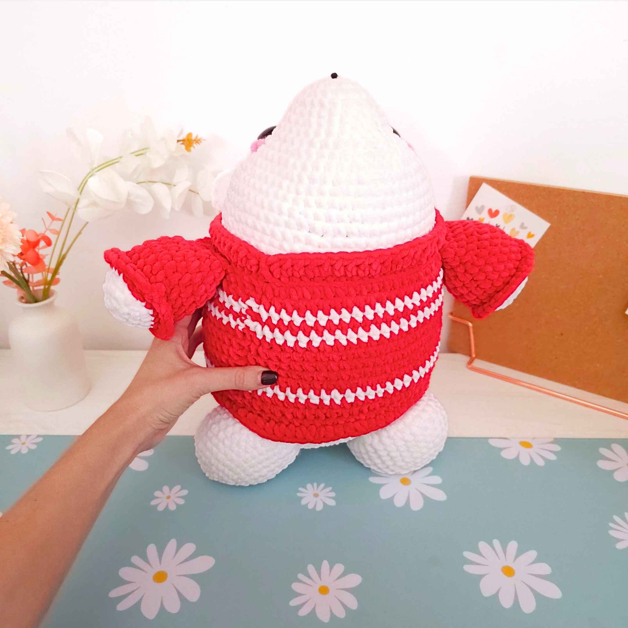 Cute Polar Bear Amigurumi Crochet Pattern PDF - HUGurumi