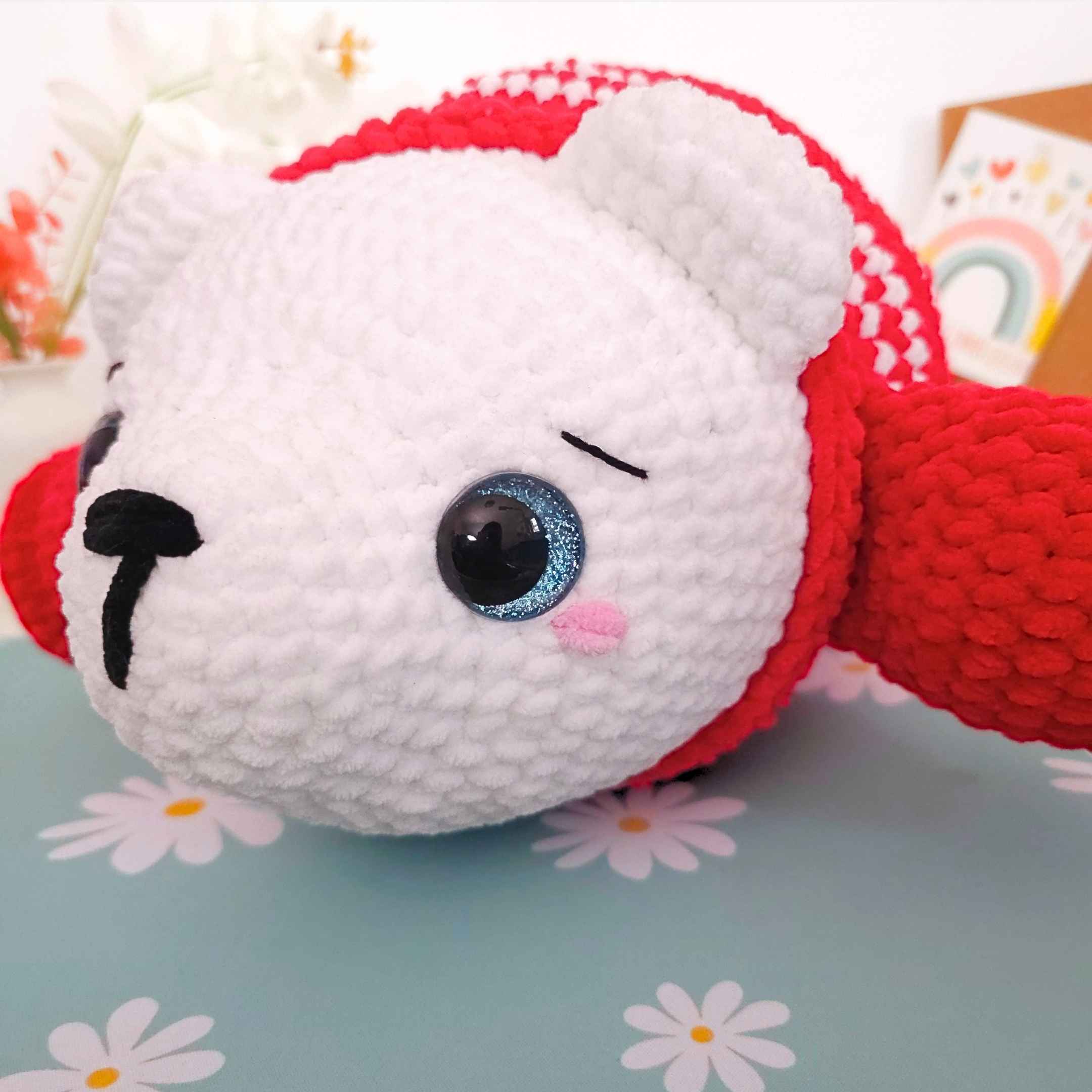 Cute Polar Bear Amigurumi Crochet Pattern PDF - HUGurumi