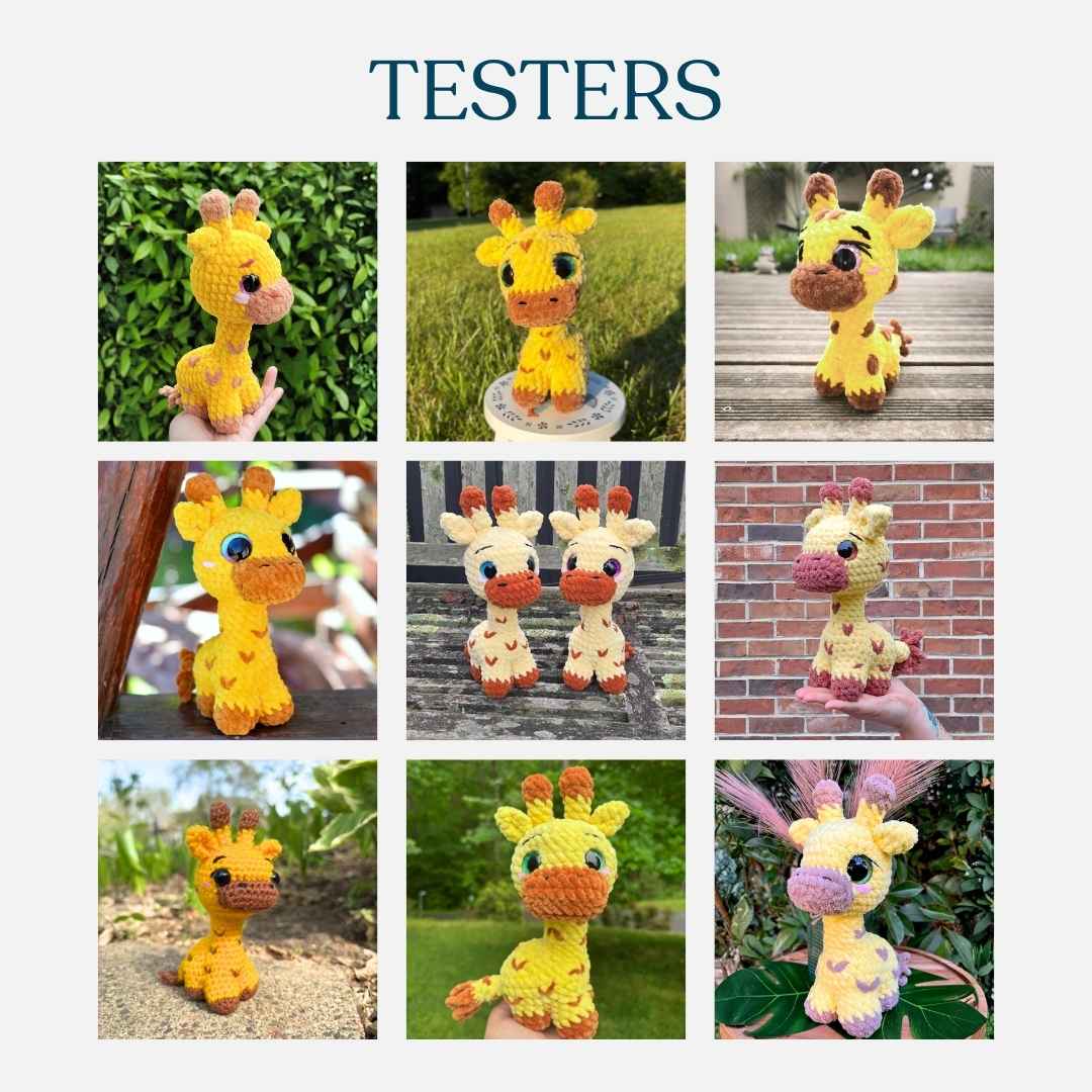 Little Giraffe โ Low-Sew Amigurumi Crochet Pattern PDF
