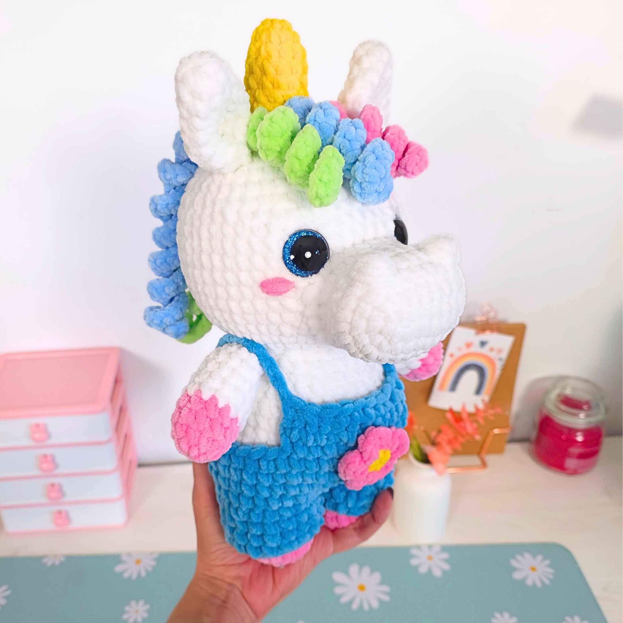 Cute Horse and Unicorn Low-Sew Amigurumi Crochet Pattern PDF - HUGurumi