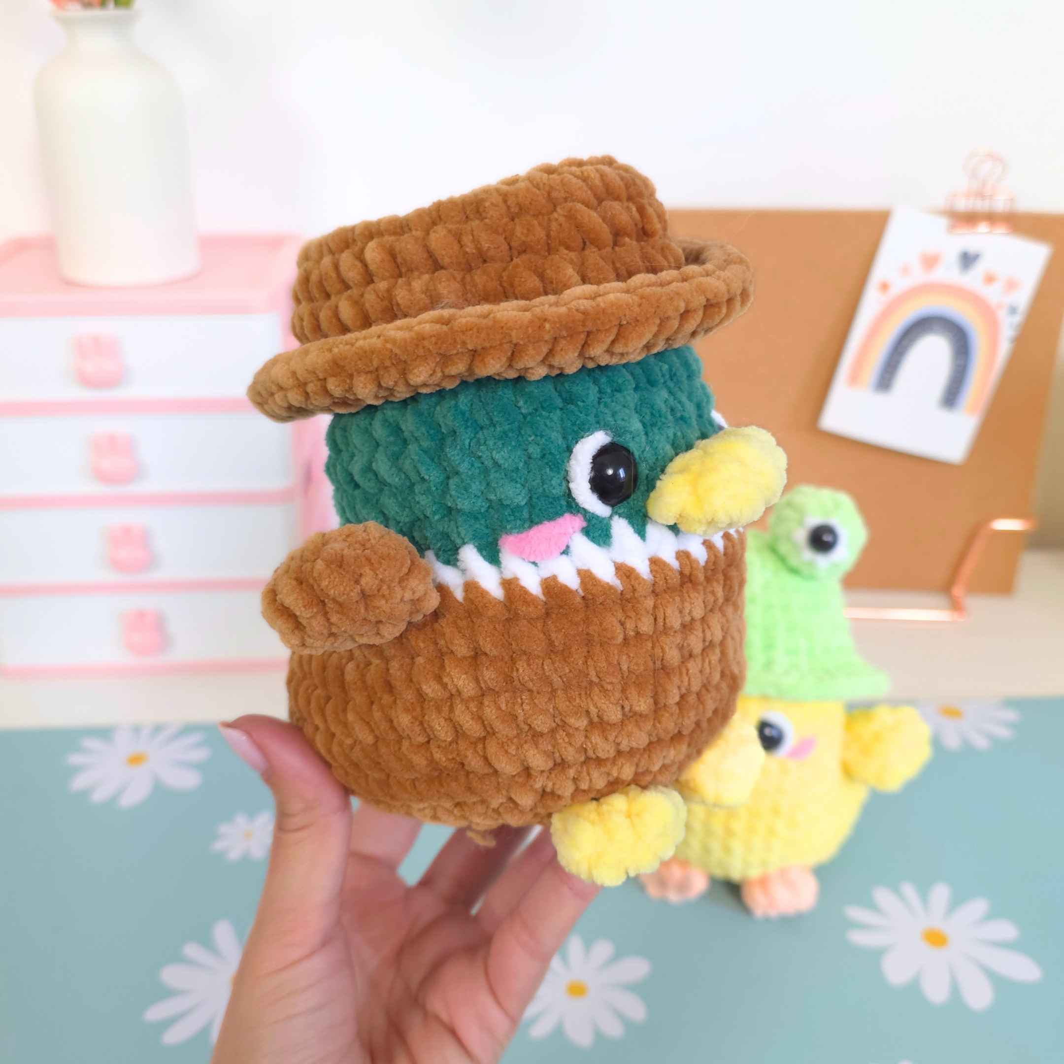 Cute Mallard and Duck No-Sew Amigurumi Crochet Pattern PDF - HUGurumi